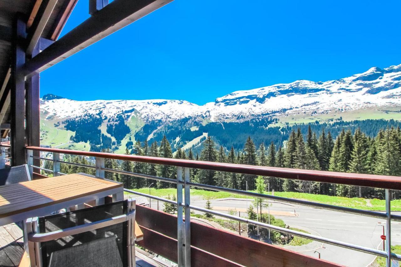 Private Penthouse 2-Bed Apartment, Ski In And Out In 5* Flaine Residence Exterior photo