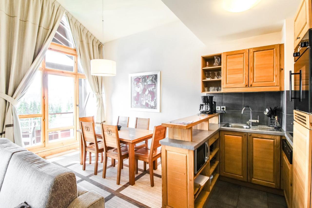Private Penthouse 2-Bed Apartment, Ski In And Out In 5* Flaine Residence Exterior photo
