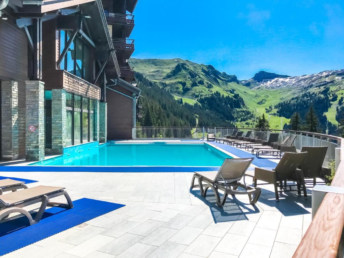 Private Penthouse 2-Bed Apartment, Ski In And Out In 5* Flaine Residence Exterior photo