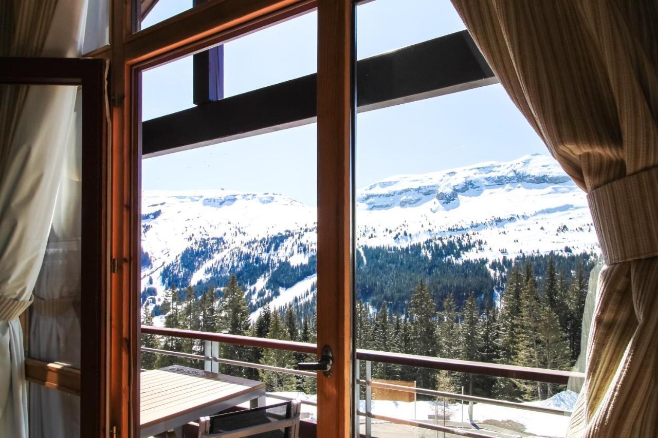 Private Penthouse 2-Bed Apartment, Ski In And Out In 5* Flaine Residence Exterior photo