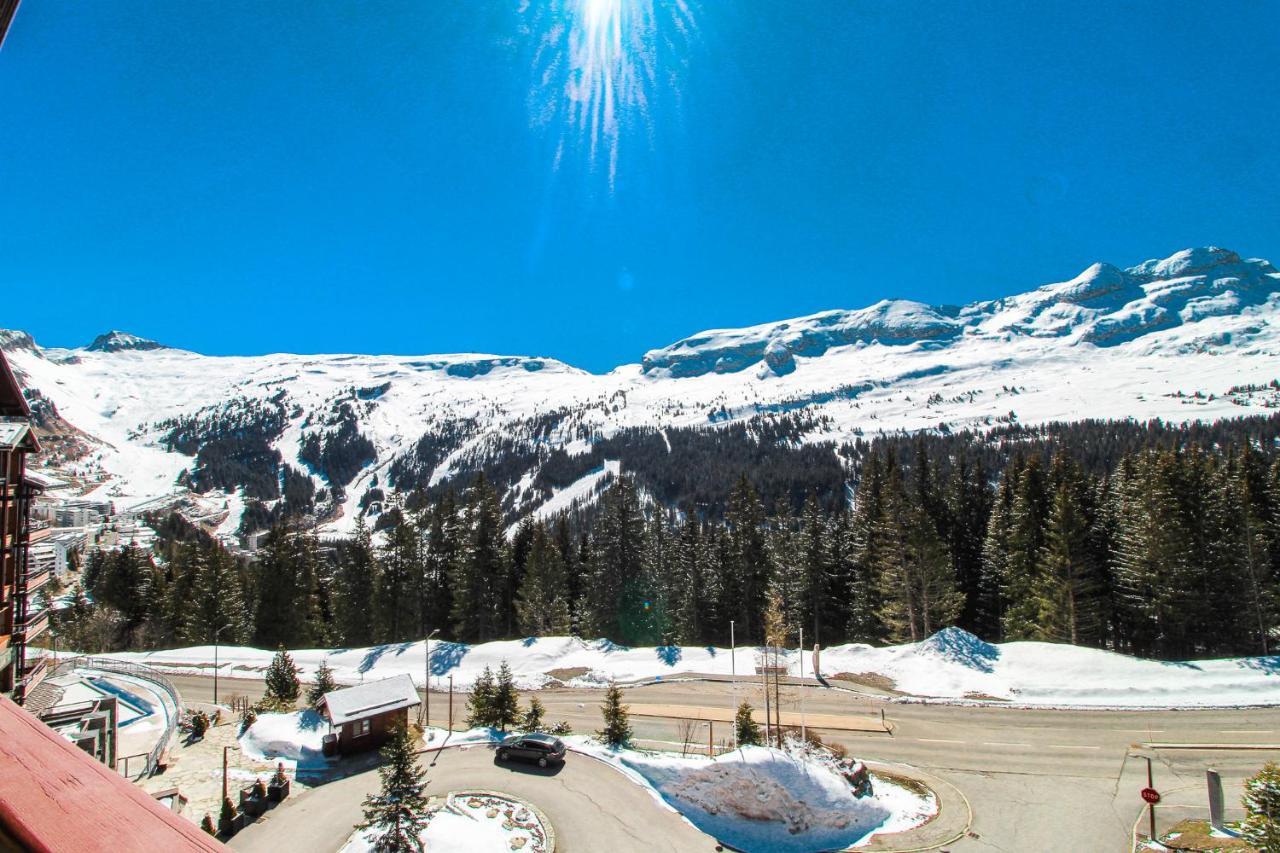 Private Penthouse 2-Bed Apartment, Ski In And Out In 5* Flaine Residence Exterior photo